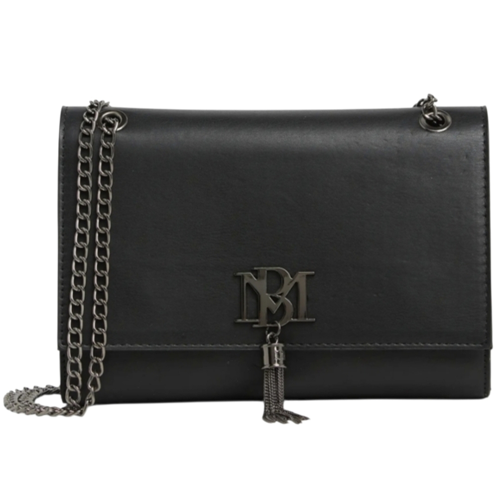 Badgley Mischka Collection Tassel Crossbody Bag.
